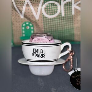 Bath & Body Works Emily in Paris Cup with antibacterial sanitizer